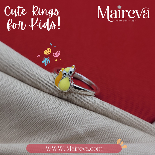 Little Fox Ring - 92.5 Silver