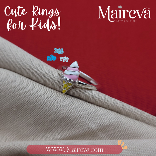 Dreamy Ice Cream Ring - 92.5 SIlver
