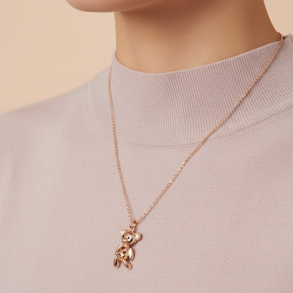 The Teddy Love Pendant Set | Made With Pure 925 Silver