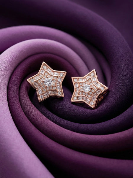 Celestial Starburst Studs | Made With Pure 925 Silver