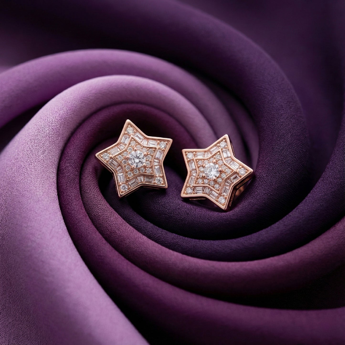 Celestial Starburst Studs | Made With Pure 925 Silver