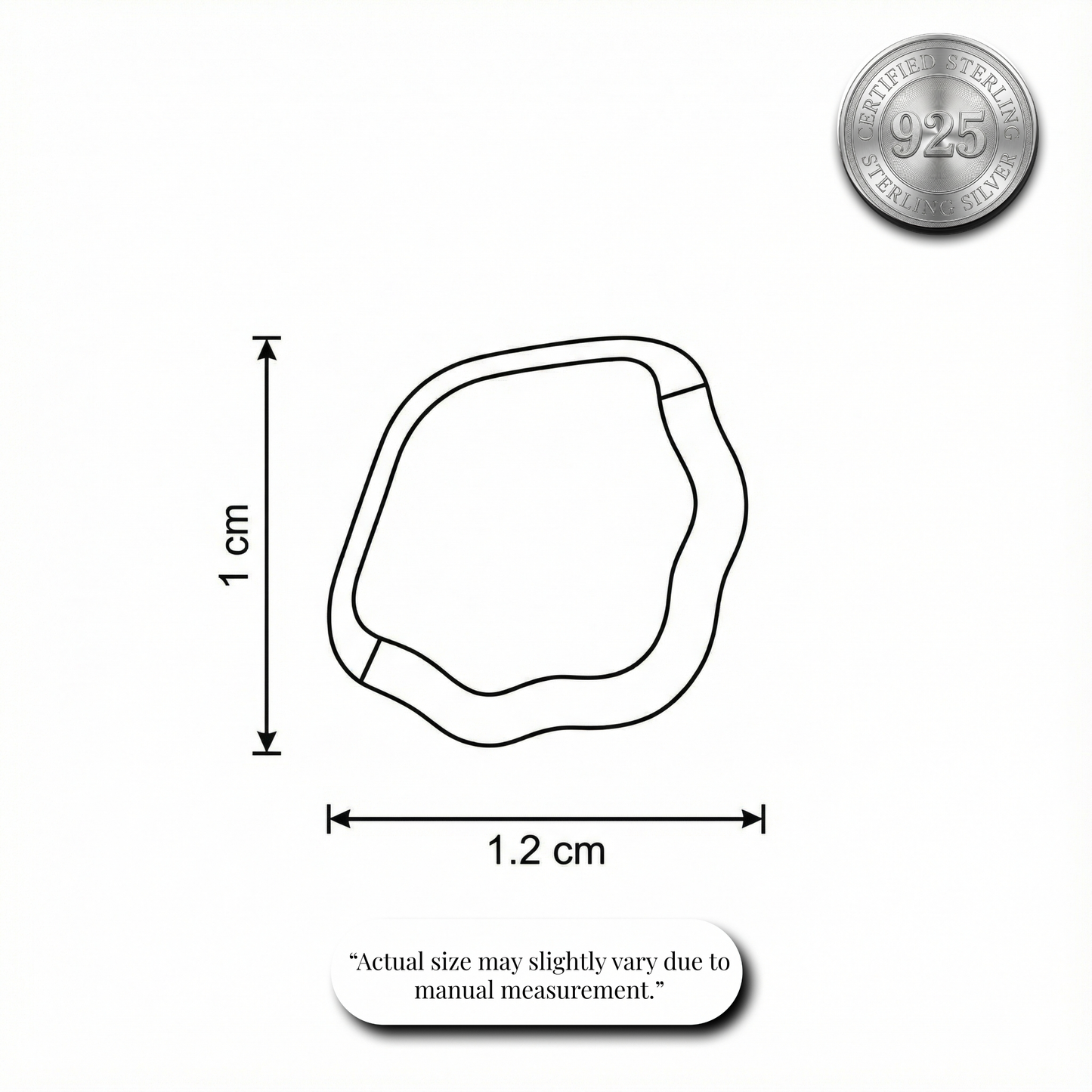 Iridescent Mother of Pearl Studs | Made With Pure 925 Silver