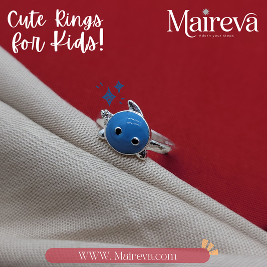 Little Turtle Ring - 92.5 Silver