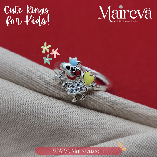 Kid’s Fun Princess Ring – 92.5 Silver