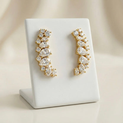 Cascading Climber Ear Cuffs | Made With Pure 925 Silver