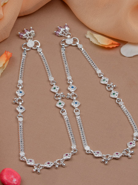 Pankhudi Lightweight Daily Wear Payal for Girls (Anklet)