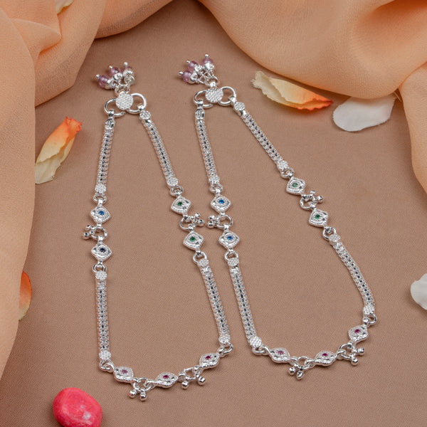 Pankhudi Lightweight Daily Wear Payal for Girls (Anklet)