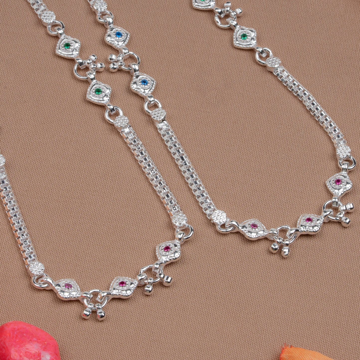 Pankhudi Lightweight Daily Wear Payal for Girls (Anklet)