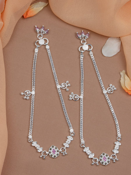 Pankhudi Lightweight Daily Wear Payal for Girls (Anklet)