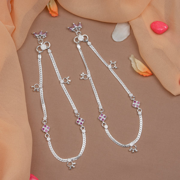 Pankhudi Lightweight Daily Wear Payal for Girls (Anklet)
