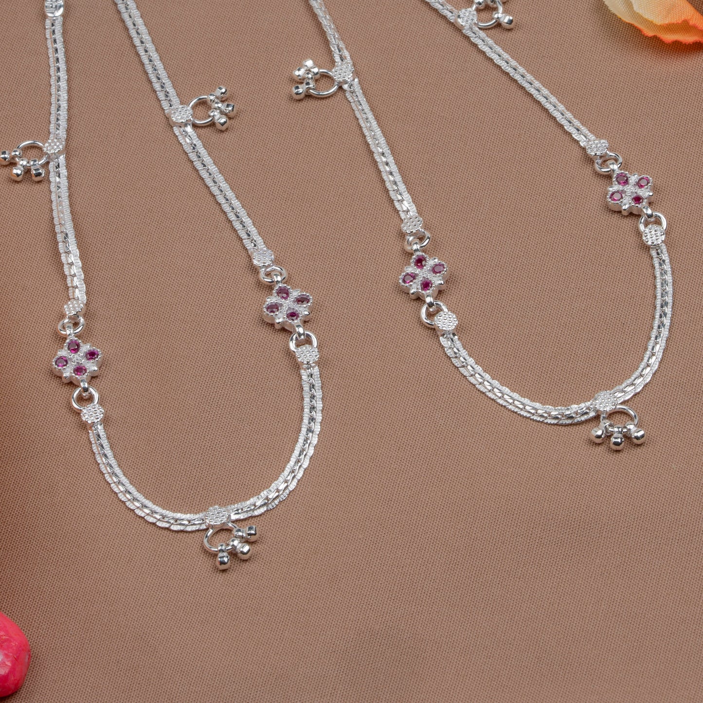 Pankhudi Lightweight Daily Wear Payal for Girls (Anklet)