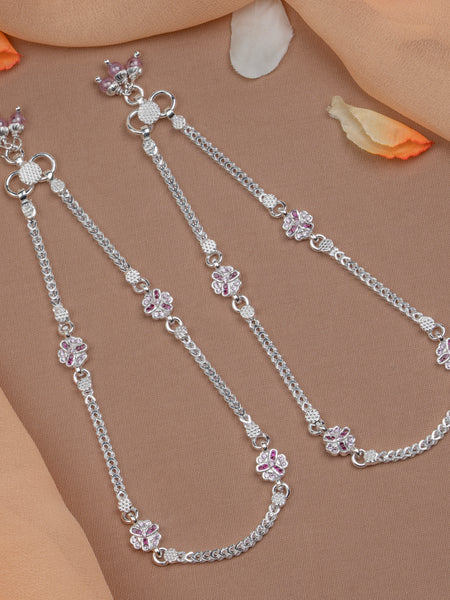 Pankhudi Lightweight Daily Wear Payal for Girls (Anklet)