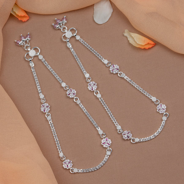 Pankhudi Lightweight Daily Wear Payal for Girls (Anklet)