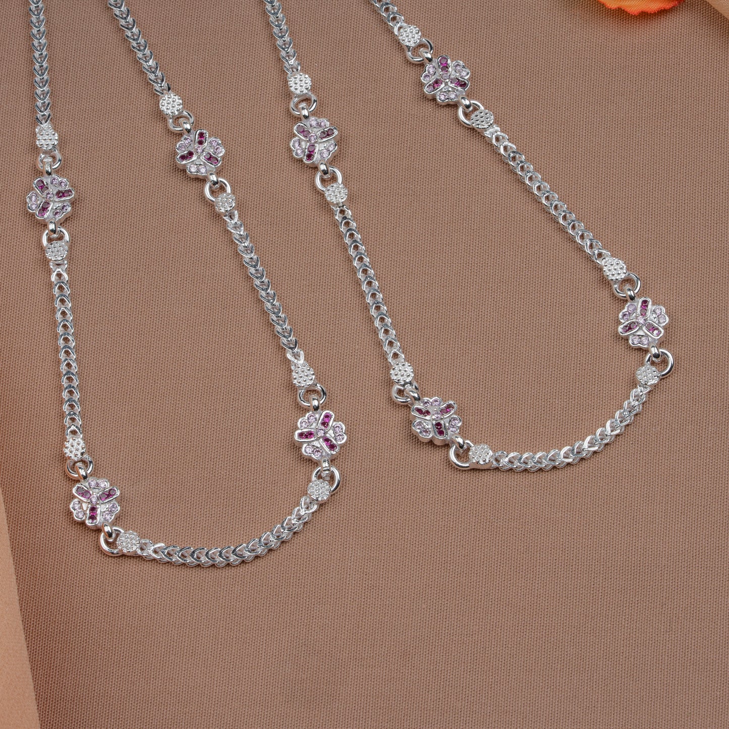 Pankhudi Lightweight Daily Wear Payal for Girls (Anklet)