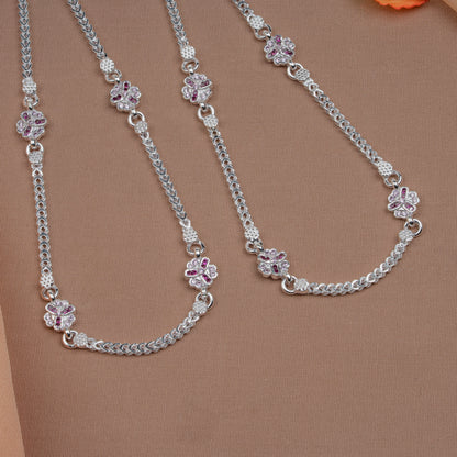 Pankhudi Lightweight Daily Wear Payal for Girls (Anklet)