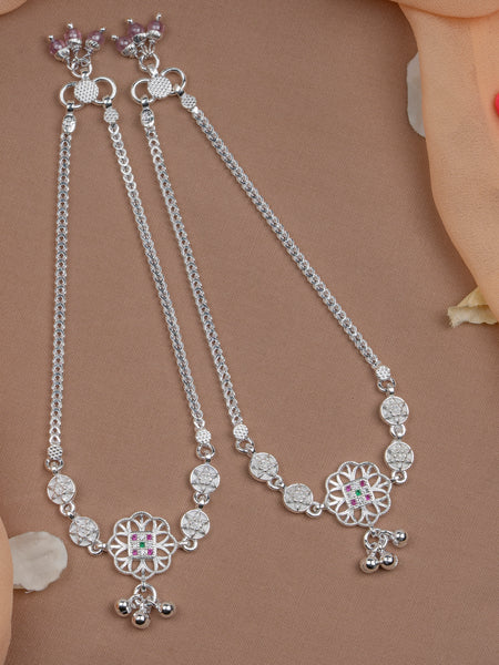 Pankhudi Lightweight Daily Wear Payal for Girls (Anklet)