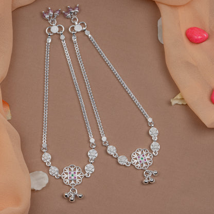 Pankhudi Lightweight Daily Wear Payal for Girls (Anklet)