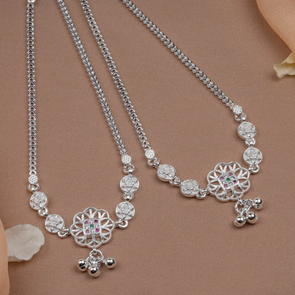 Pankhudi Lightweight Daily Wear Payal for Girls (Anklet)