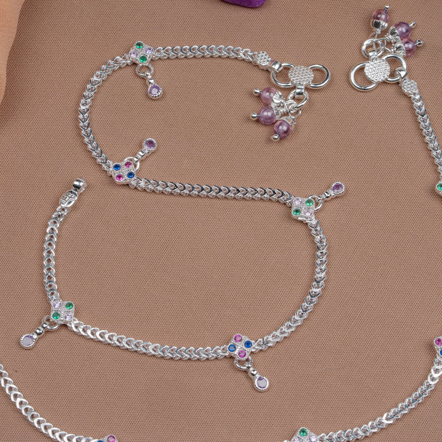 Pankhudi Lightweight Daily Wear Payal for Girls (Anklet)