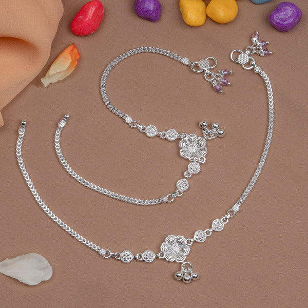 Pankhudi Lightweight Daily Wear Payal for Girls (Anklet)