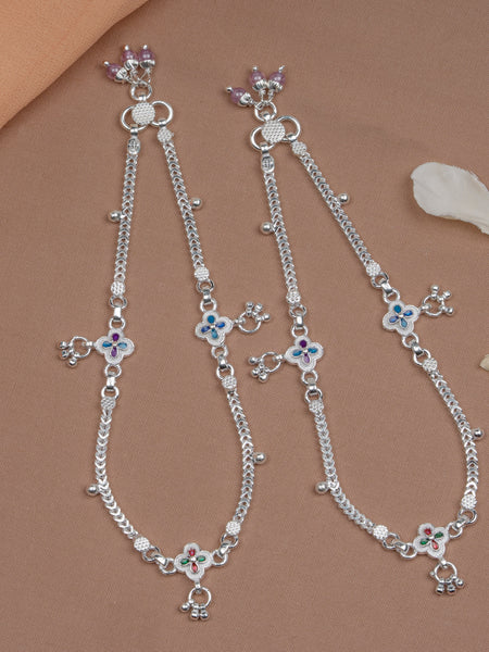 Pankhudi Lightweight Daily Wear Payal for Girls (Anklet)