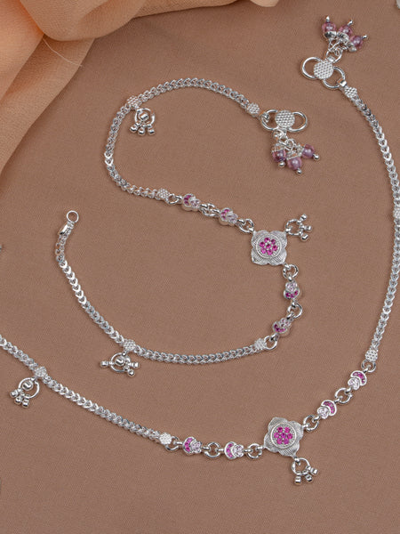 Pankhudi Lightweight Daily Wear Payal for Girls (Anklet)