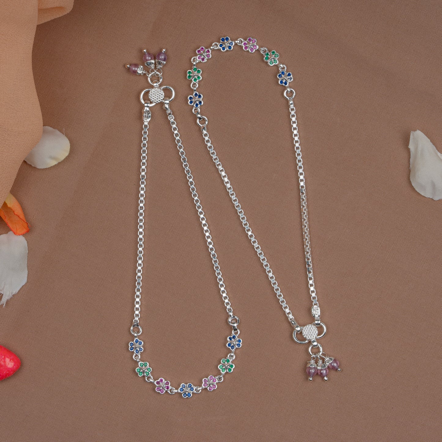 Pankhudi Lightweight Daily Wear Payal for Girls (Anklet)