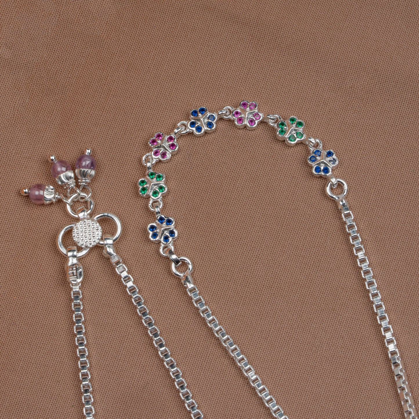 Pankhudi Lightweight Daily Wear Payal for Girls (Anklet)