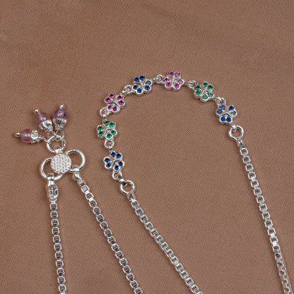 Pankhudi Lightweight Daily Wear Payal for Girls (Anklet)