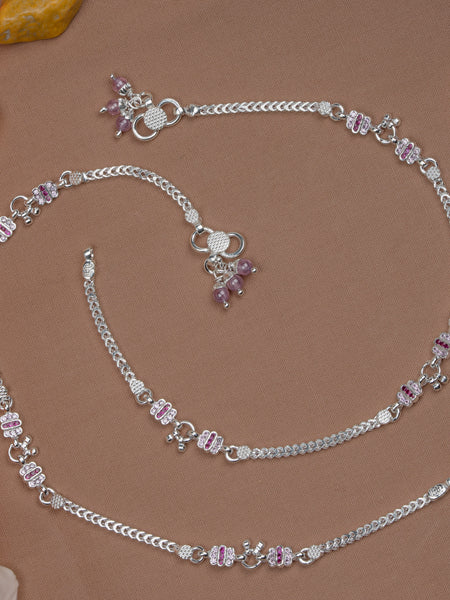 Pankhudi Lightweight Daily Wear Payal for Girls (Anklet)