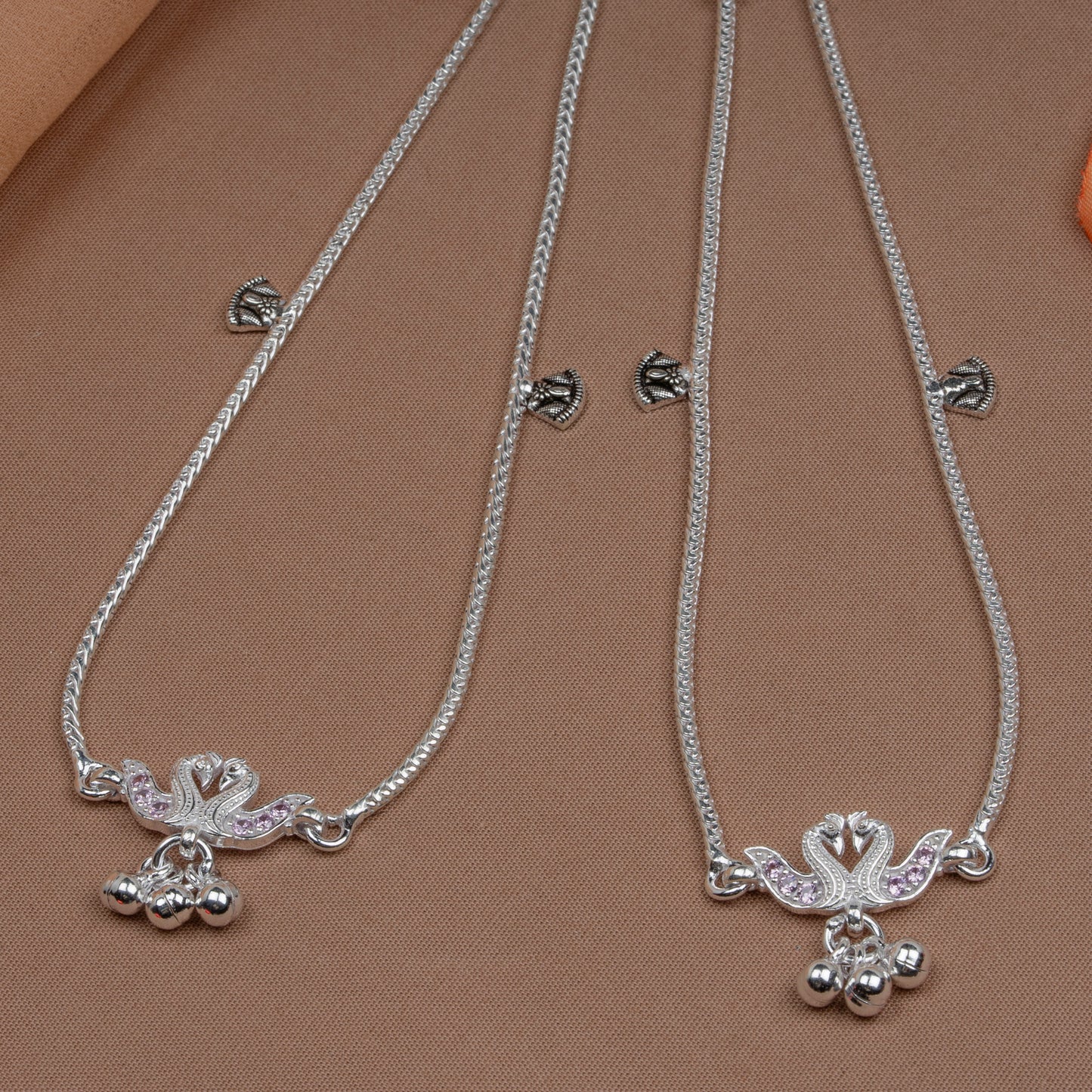 Pankhudi Lightweight Daily Wear Payal for Girls (Anklet)