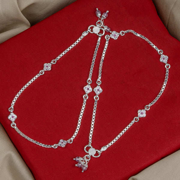 Pankhudi Lightweight Daily Wear Payal for Girls (Anklet)
