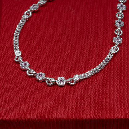 Pankhudi Lightweight Daily Wear Payal for Girls (Anklet)