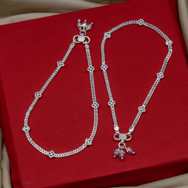 Pankhudi Lightweight Daily Wear Payal for Girls (Anklet)