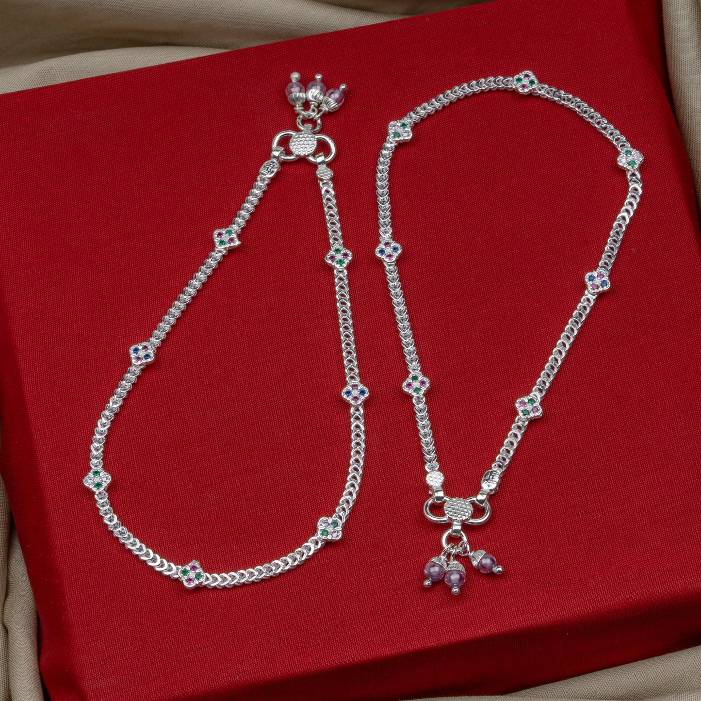 Pankhudi Lightweight Daily Wear Payal for Girls (Anklet)