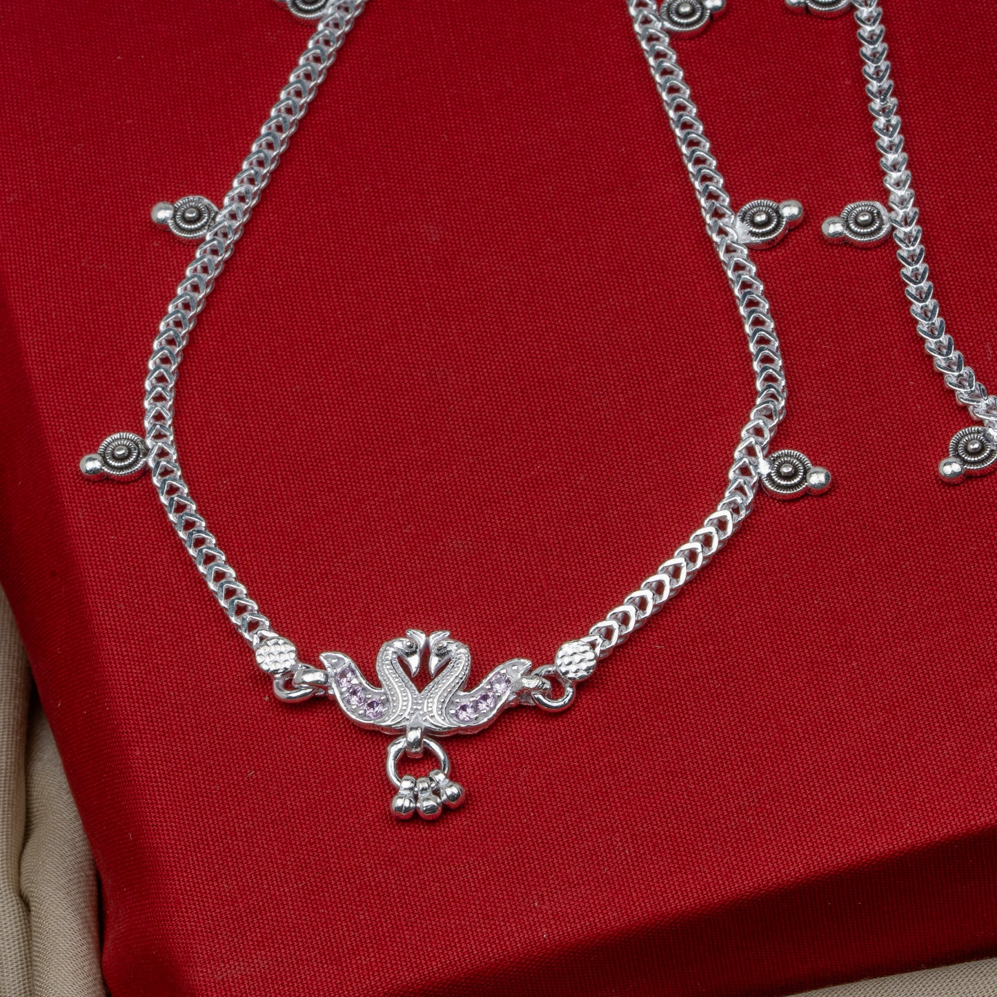 Pankhudi Lightweight Daily Wear Payal for Girls (Anklet)