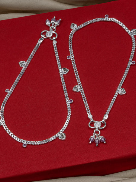 Pankhudi Lightweight Daily Wear Payal for Girls (Anklet)