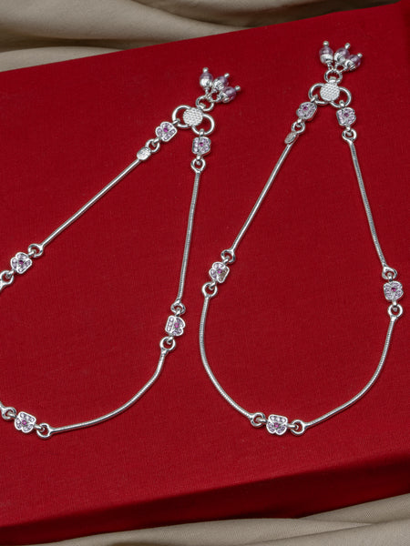 Pankhudi Lightweight Daily Wear Payal for Girls (Anklet)