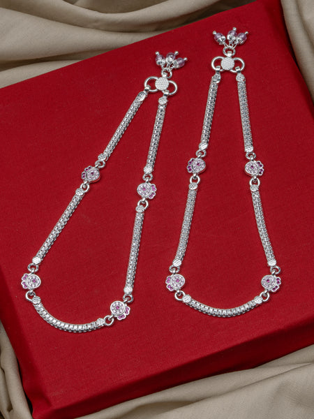 Pankhudi Lightweight Daily Wear Payal for Girls (Anklet)