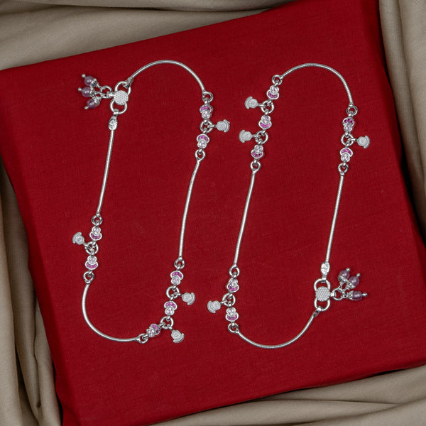 Pankhudi Lightweight Daily Wear Payal for Girls (Anklet)