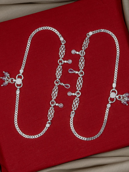 Pankhudi Lightweight Daily Wear Payal for Girls (Anklet)