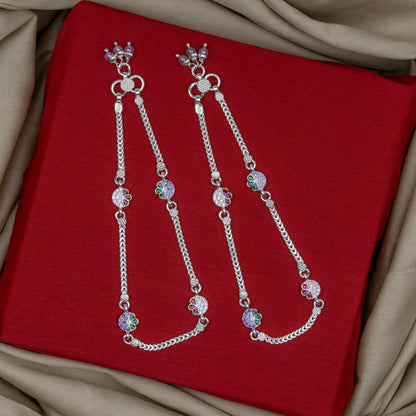 Pankhudi Lightweight Daily Wear Payal for Girls (Anklet)