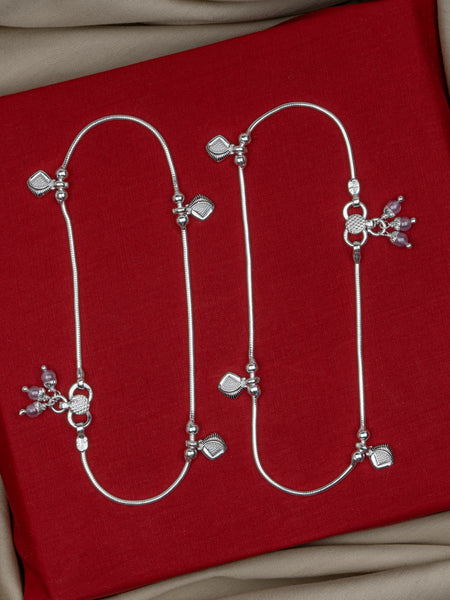 Pankhudi Lightweight Daily Wear Payal for Girls (Anklet)