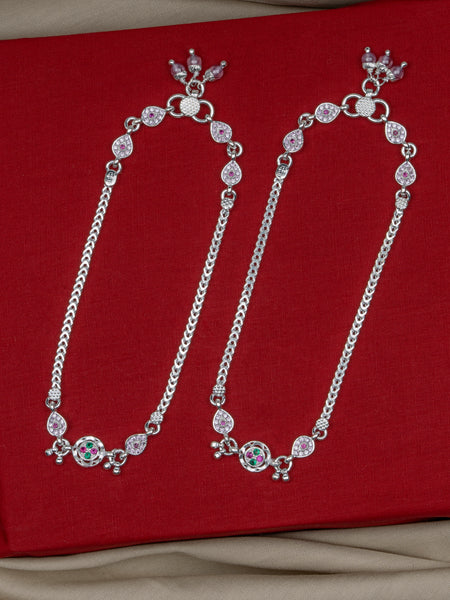 Pankhudi Lightweight Daily Wear Payal for Girls (Anklet)