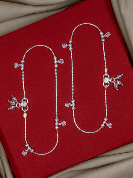 Pankhudi Lightweight Daily Wear Payal for Girls (Anklet)