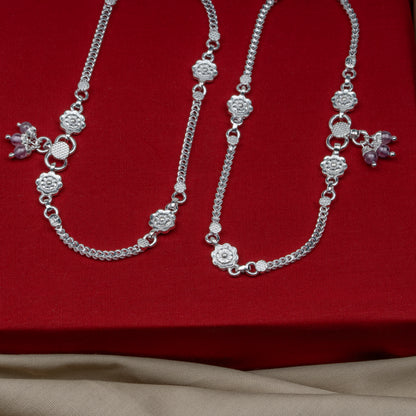 Pankhudi Lightweight Daily Wear Payal for Girls (Anklet)