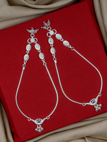 Pankhudi Lightweight Daily Wear Payal for Girls (Anklet)