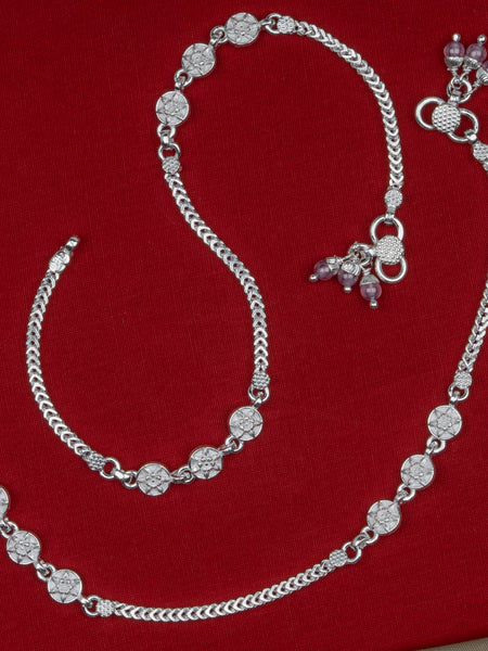 Pankhudi Lightweight Daily Wear Payal for Girls (Anklet)