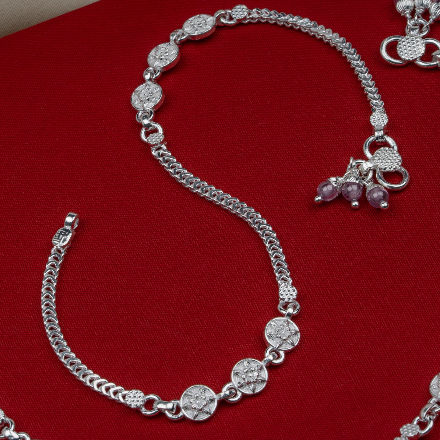 Pankhudi Lightweight Daily Wear Payal for Girls (Anklet)