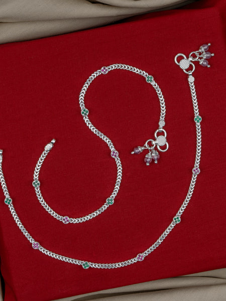 Pankhudi Lightweight Daily Wear Payal for Girls (Anklet)